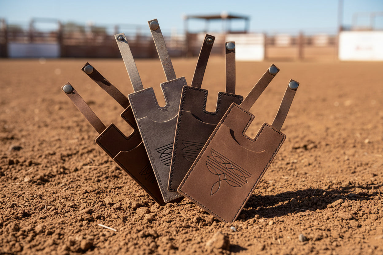 Western boot card holder